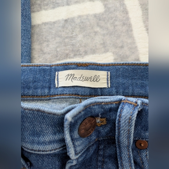Madewell 9 Inch High Rise Denim Skinny Jeans 23 - Picture 6 of 13